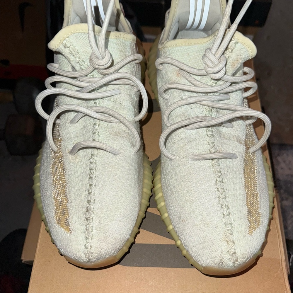 Yeezy Boost 350 V2 in Cream and Gold